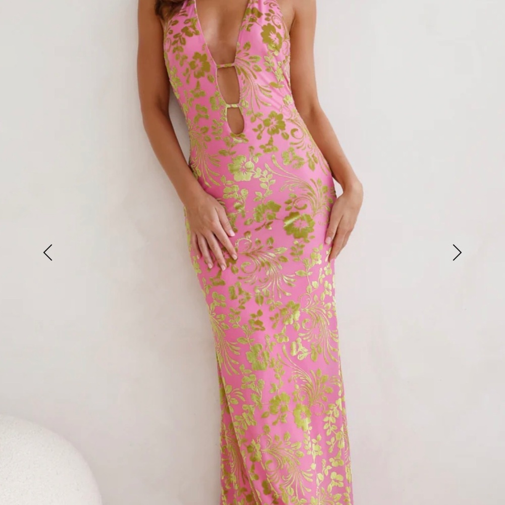 PAMALO MAXI DRESS PINK